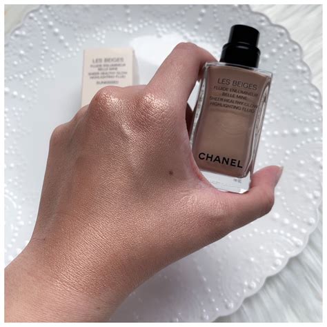 chanel highlighting fluid review|CHANEL LES BEIGES SHEER HEALTHY GLOW .